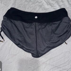 Lululemon, Limited Edition, side tie shorts running shorts, size 4